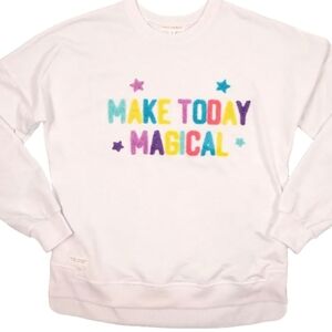 Simply Southern Women's White 'Make Today Magical' Sweatshirt